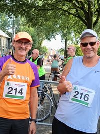 Samen met Dik Zantingh trainen voor het grote doel