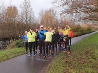 Groepsfoto alle runners